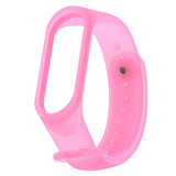 Maxbell Soft Replacements Bracelet Wristband Watch Band Strap For Mi Band 5/6 Pink