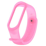 Maxbell Soft Replacements Bracelet Wristband Watch Band Strap For Mi Band 5/6 Pink