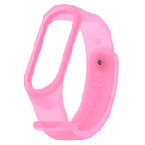 Maxbell Soft Replacements Bracelet Wristband Watch Band Strap For Mi Band 5/6 Pink