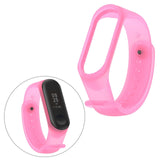 Maxbell Soft Replacements Bracelet Wristband Watch Band Strap For Mi Band 5/6 Pink
