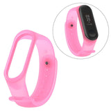 Maxbell Soft Replacements Bracelet Wristband Watch Band Strap For Mi Band 5/6 Pink