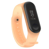 Maxbell Soft Replacements Bracelet Wristband Watch Band Strap For Mi Band 5/6 Orange