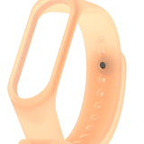 Maxbell Soft Replacements Bracelet Wristband Watch Band Strap For Mi Band 5/6 Orange