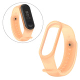Maxbell Soft Replacements Bracelet Wristband Watch Band Strap For Mi Band 5/6 Orange