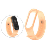 Maxbell Soft Replacements Bracelet Wristband Watch Band Strap For Mi Band 5/6 Orange