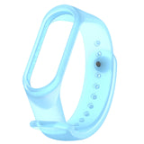 Maxbell Soft Replacements Bracelet Wristband Watch Band Strap For Mi Band 5/6 Blue