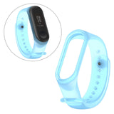 Maxbell Soft Replacements Bracelet Wristband Watch Band Strap For Mi Band 5/6 Blue