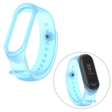 Maxbell Soft Replacements Bracelet Wristband Watch Band Strap For Mi Band 5/6 Blue