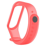 Maxbell Soft Replacements Bracelet Wristband Watch Band Strap For Mi Band 5/6 Red