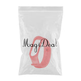 Maxbell Soft Replacements Bracelet Wristband Watch Band Strap For Mi Band 5/6 Red