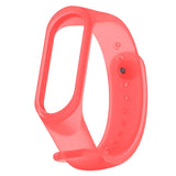 Maxbell Soft Replacements Bracelet Wristband Watch Band Strap For Mi Band 5/6 Red