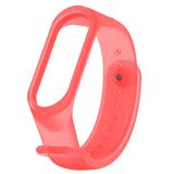 Maxbell Soft Replacements Bracelet Wristband Watch Band Strap For Mi Band 5/6 Red