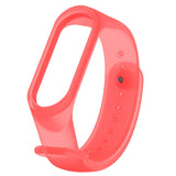 Maxbell Soft Replacements Bracelet Wristband Watch Band Strap For Mi Band 5/6 Red