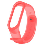 Maxbell Soft Replacements Bracelet Wristband Watch Band Strap For Mi Band 5/6 Red