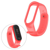 Maxbell Soft Replacements Bracelet Wristband Watch Band Strap For Mi Band 5/6 Red
