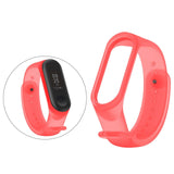Maxbell Soft Replacements Bracelet Wristband Watch Band Strap For Mi Band 5/6 Red