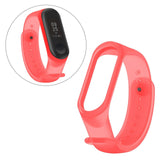 Maxbell Soft Replacements Bracelet Wristband Watch Band Strap For Mi Band 5/6 Red