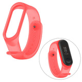 Maxbell Soft Replacements Bracelet Wristband Watch Band Strap For Mi Band 5/6 Red