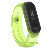 Maxbell Soft Replacements Bracelet Wristband Watch Band Strap For Mi Band 5/6 Green