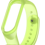 Maxbell Soft Replacements Bracelet Wristband Watch Band Strap For Mi Band 5/6 Green