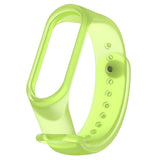 Maxbell Soft Replacements Bracelet Wristband Watch Band Strap For Mi Band 5/6 Green