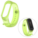 Maxbell Soft Replacements Bracelet Wristband Watch Band Strap For Mi Band 5/6 Green
