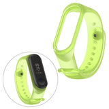 Maxbell Soft Replacements Bracelet Wristband Watch Band Strap For Mi Band 5/6 Green
