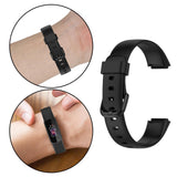 Maxbell Replacements Bracelet Wristband Watch Band Adjustable Straps  Black