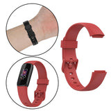 Maxbell Replacements Bracelet Wristband Watch Band Adjustable Straps  Red
