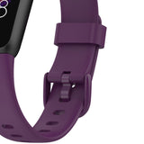 Maxbell Replacements Bracelet Wristband Watch Band Adjustable Straps  Dark Purple