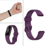 Maxbell Replacements Bracelet Wristband Watch Band Adjustable Straps  Dark Purple