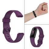 Maxbell Replacements Bracelet Wristband Watch Band Adjustable Straps  Dark Purple