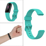 Maxbell Replacements Bracelet Wristband Watch Band Adjustable Straps  Light Blue