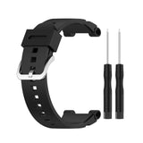 Maxbell Silicone Watchband Waterproof for Children 4X/4 PRO Smart Watch Black