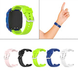 Maxbell Silicone Watchband Waterproof for Children 4X/4 PRO Smart Watch Black