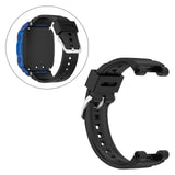 Maxbell Silicone Watchband Waterproof for Children 4X/4 PRO Smart Watch Black