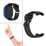 Maxbell Silicone Watchband Waterproof for Children 4X/4 PRO Smart Watch Black