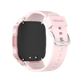 Maxbell Silicone Watchband Waterproof for Children 4X/4 PRO Smart Watch Pink