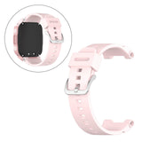 Maxbell Silicone Watchband Waterproof for Children 4X/4 PRO Smart Watch Pink