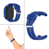 Maxbell Silicone Watchband Waterproof for Children 4X/4 PRO Smart Watch Blue