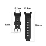 Maxbell Silicone Watchband Waterproof for Children 4X/4 PRO Smart Watch Light Green