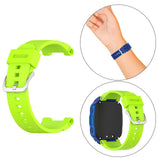 Maxbell Silicone Watchband Waterproof for Children 4X/4 PRO Smart Watch Light Green