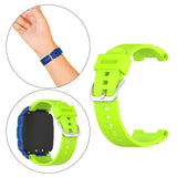 Maxbell Silicone Watchband Waterproof for Children 4X/4 PRO Smart Watch Light Green