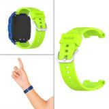 Maxbell Silicone Watchband Waterproof for Children 4X/4 PRO Smart Watch Light Green