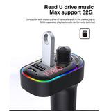 Maxbell Car Charger Adapter FM Transmitter with Digital Display
