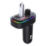 Maxbell Car Charger Adapter FM Transmitter with Digital Display