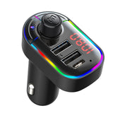 Maxbell Car Charger Adapter FM Transmitter with Digital Display