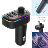 Maxbell Car Charger Adapter FM Transmitter with Digital Display