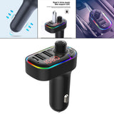 Maxbell Car Charger Adapter FM Transmitter with Digital Display