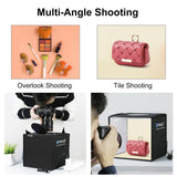 Maxbell Mini Photo Studio Light Box Built-in LED Light for Jewelry Small Items